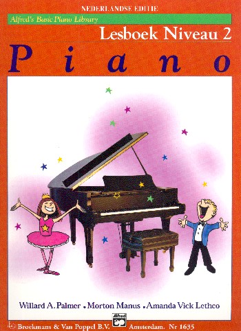 Vorderes Coverbild Alfred's basic Piano Library - Lesboek niveau 2