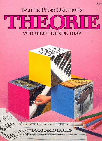 Vorderes Coverbild Piano Onderwijs voorbereidende Trap - Theorie