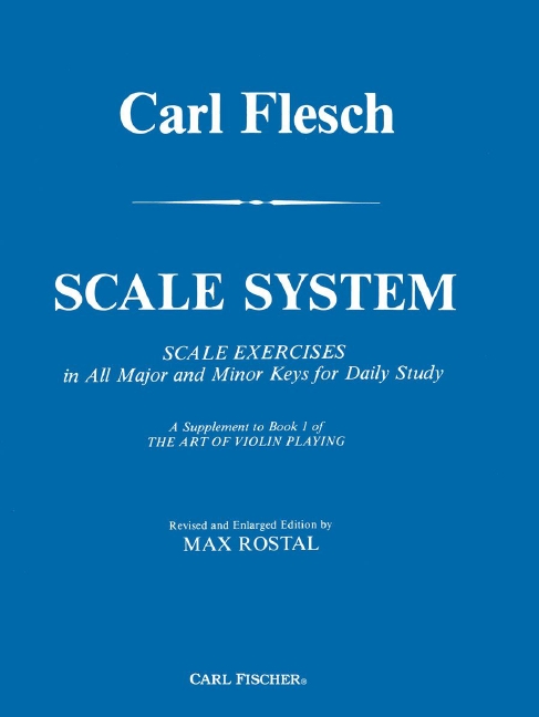 Vorderes Coverbild Scale System scale exercises in