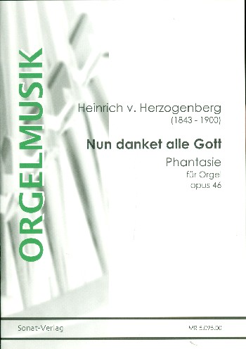Vorderes Coverbild Nun danket alle Gott op.46