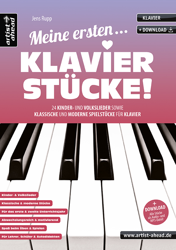 Vorderes Coverbild Meine ersten Klavierstücke