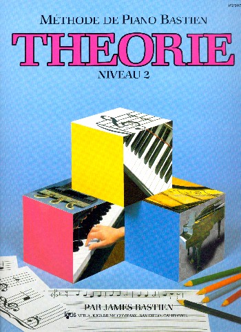 Vorderes Coverbild Méthode de piano Bastien - théorie niveau 2
