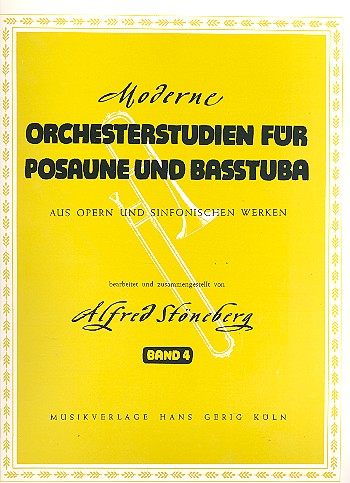 Moderne Orchesterstudien Band 4