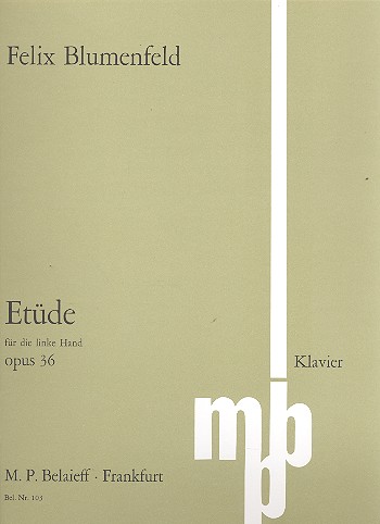 Vorderes Coverbild Étude en la bemolle majeur op.36