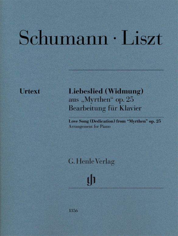 Vorderes Coverbild Liebeslied aus Myrthen op.25