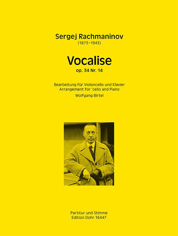 Vorderes Coverbild Vocalise op.34,14
