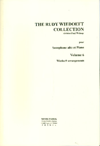 The Rudy Wiedoeft Collection vol.6