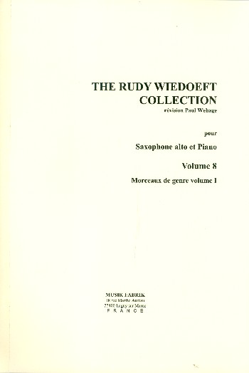 The Rudy Wiedoeft Collection vol.8