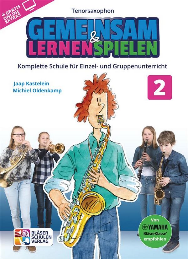 Vorderes Coverbild Gemeinsam lernen & spielen Band 2 (+Online Audio)
