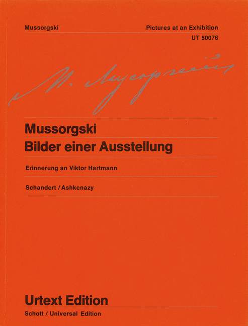 Vorderes Coverbild Bilder einer Ausstellung