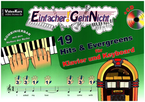 Vorderes Coverbild Einfacher! Geht nicht - 19 Hits und Evergreens (+CD)