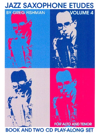 Vorderes Coverbild Jazz Saxophon Etudes vol.4 (+2 CD's)