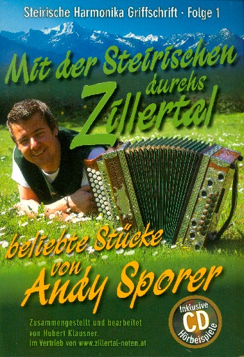 Vorderes Coverbild Mit der Steirischen durchs Zillertal (+CD)