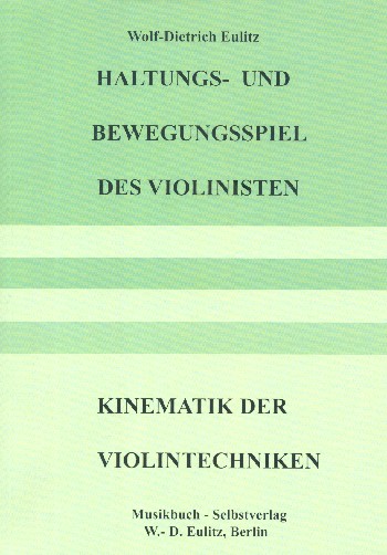 Vorderes Coverbild Haltungs- und Bewegungsspiel des Violinisten
