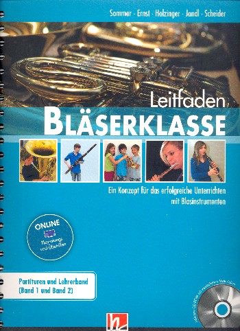 Leitfaden Bläserklasse Band 1 und 2 (+Media-APP)