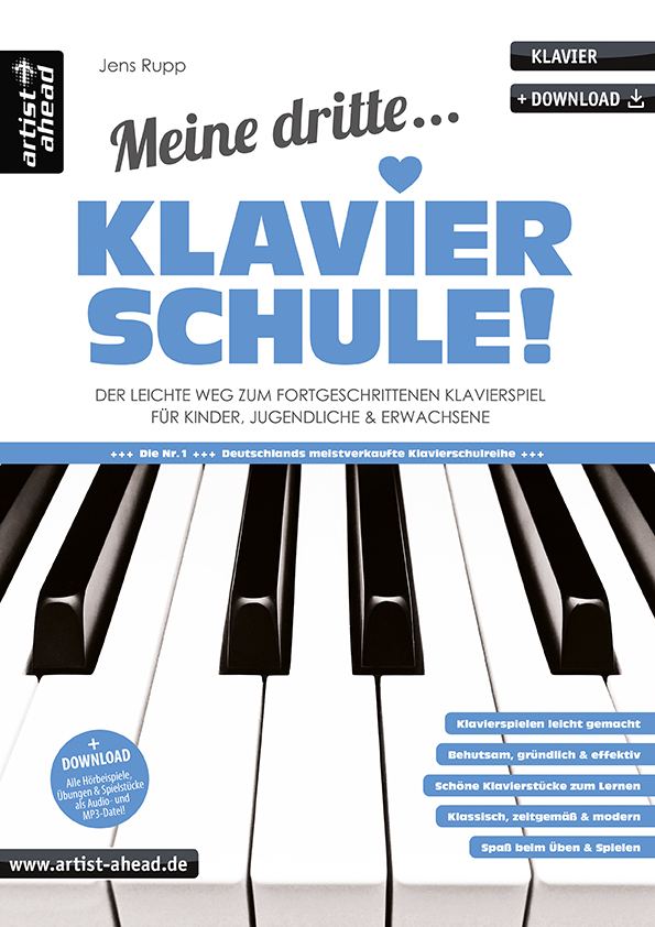 Vorderes Coverbild Meine dritte Klavierschule!