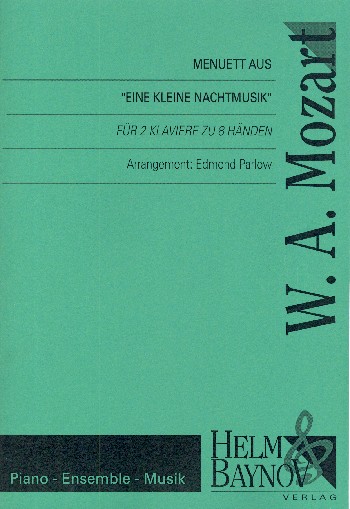 Vorderes Coverbild Menuett aus Eine kleine Nachtmusik KV525