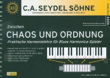 Vorderes Coverbild Zwischen Chaos und Ordnung - Praktische Harmonielehre: