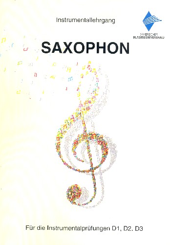 Vorderes Coverbild Instrumentallehrgang Saxophon
