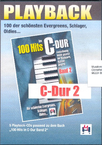Vorderes Coverbild 100 Hits in C-Dur Band 2