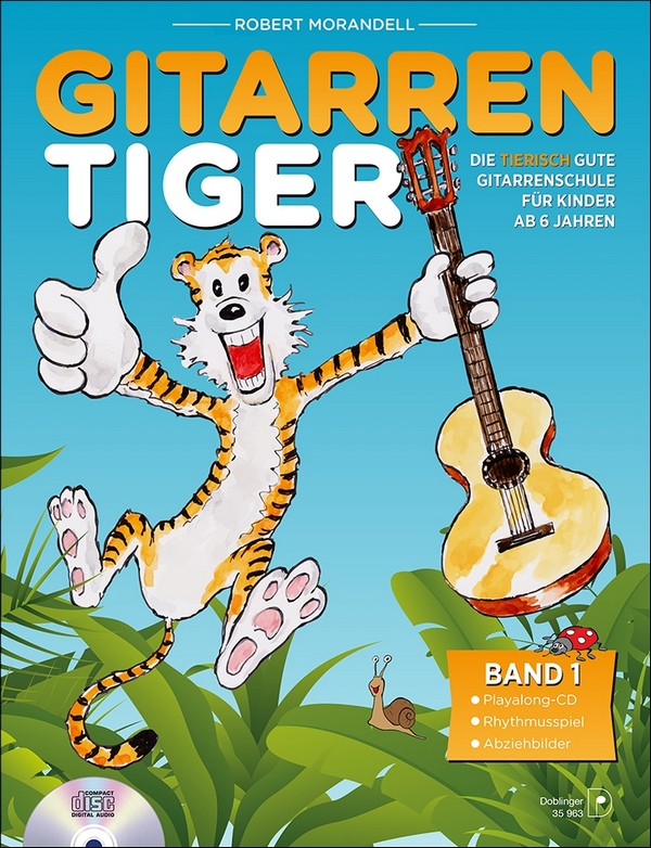 Vorderes Coverbild Der Gitarrentiger Band 1 (+CD)
