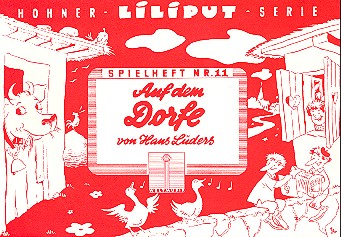 Vorderes Coverbild Liliput-Serie Spielheft - 11 Kleine Spielstücke