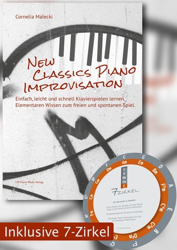 Vorderes Coverbild New Classics Piano Improvisation (+7-Zirkel) 