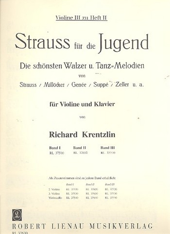 Strauss für die Jugend Band 2