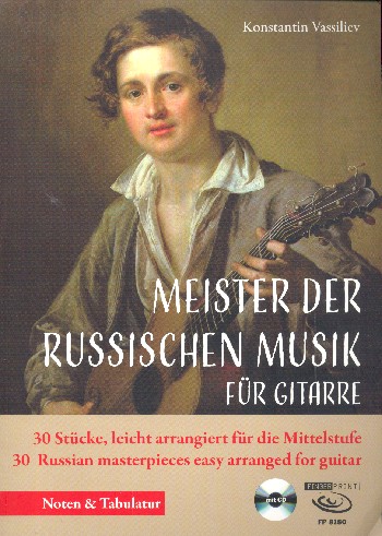 Vorderes Coverbild Meister der russischen Musik (+CD)