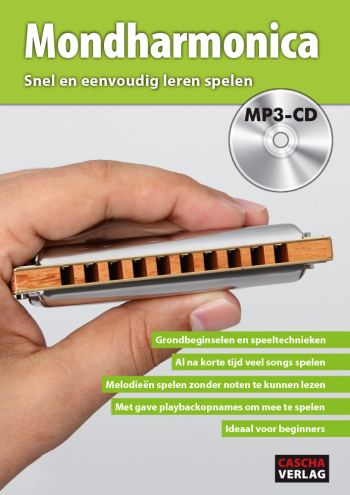 Vorderes Coverbild HH1407 Mondharmonica - Snel en eenvoudig leren spelen (+MP3-CD)