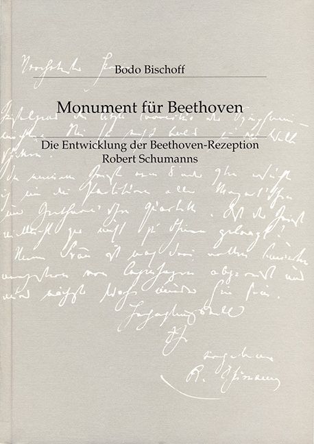 Vorderes Coverbild Monument für Beethoven -Die Entwicklung