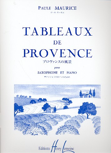 Vorderes Coverbild Tableaux de Provence pour