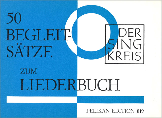 Vorderes Coverbild Der Singkreis 50 Begleitsätze zu