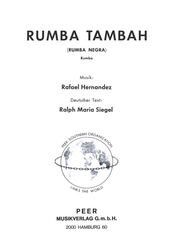Vorderes Coverbild Rumba Tambah: