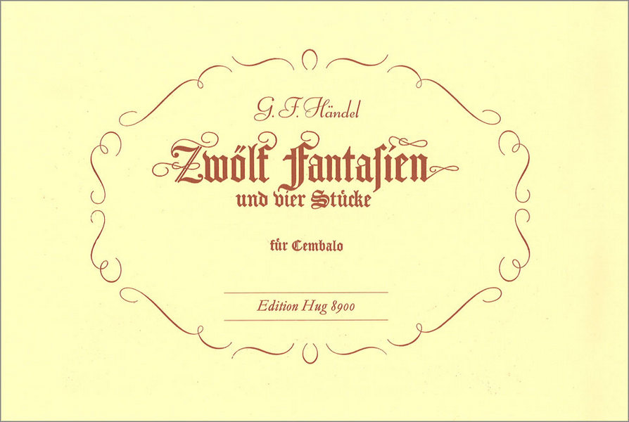 Vorderes Coverbild 12 Fantasien und 4 Stücke