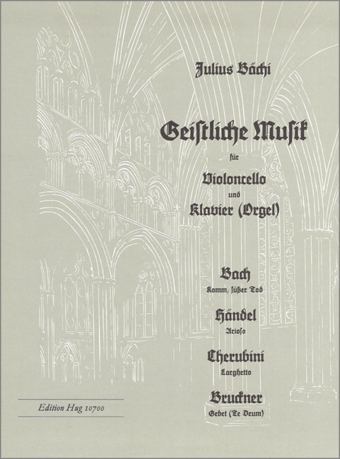 Vorderes Coverbild Geistliche Musik für Violoncello