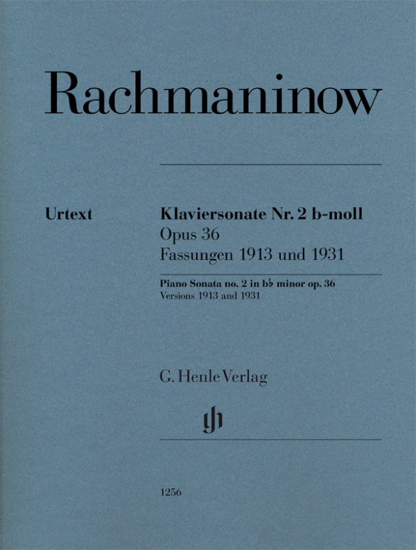 Vorderes Coverbild Sonate b-Moll Nr.2 op.36 (Fassungen 1913 und 1931)
