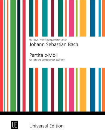 Vorderes Coverbild Partita c-Moll BWV997