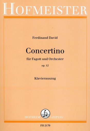 Vorderes Coverbild Concertino op.12 