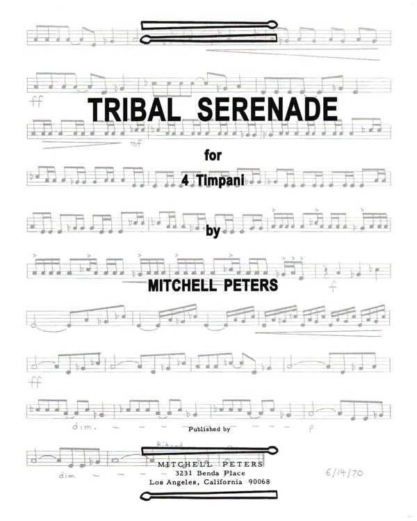 Vorderes Coverbild Tribal Serenade