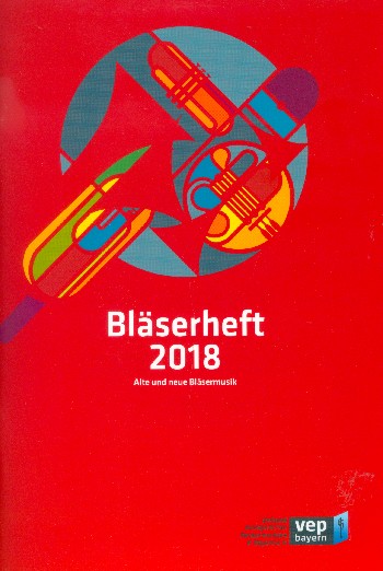 Vorderes Coverbild Bläserheft 2018 - Alte und neue Bläsermusik