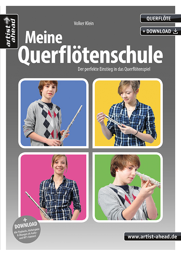 Vorderes Coverbild Meine Querflötenschule (+Download)