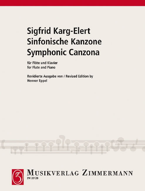 Vorderes Coverbild Sinfonische Kanzone op.114