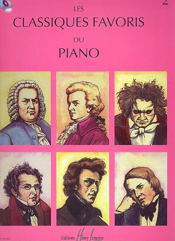Vorderes Coverbild Les classiques favoris du piano vol.2