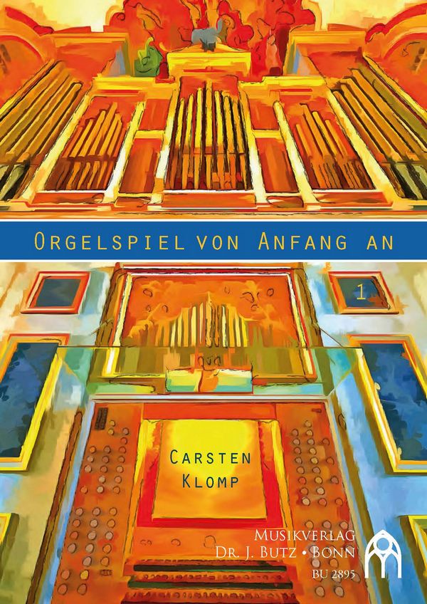 Vorderes Coverbild Orgelspiel von Anfang an Band 1 (+QR-Code)