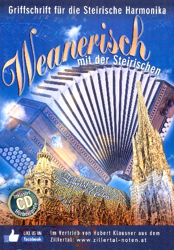 Vorderes Coverbild Weanerisch mit der Steirischen (+CD)