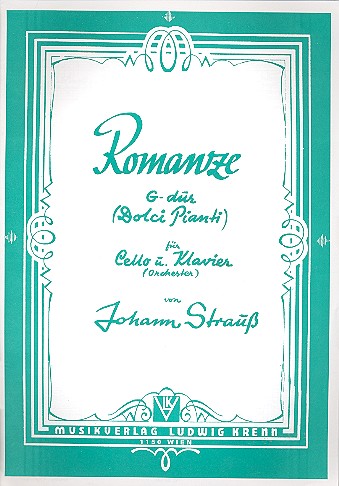 Vorderes Coverbild Romanze G-Dur Nr.3 (Dolci Pianti)