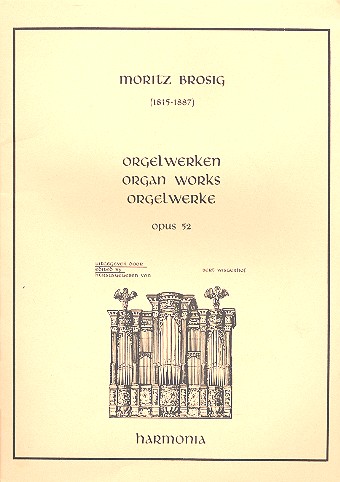 Vorderes Coverbild Orgelwerken op.52