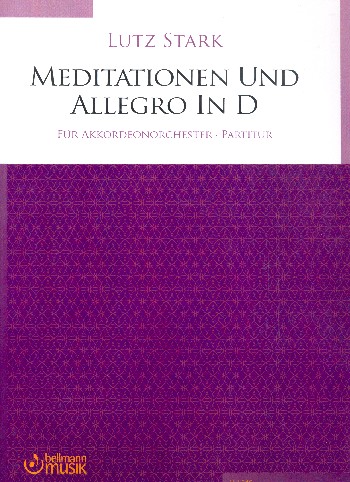 Vorderes Coverbild Meditationen und Allegro in D