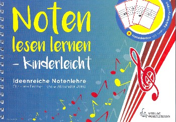 Vorderes Coverbild Noten lesen lernen - kinderleicht